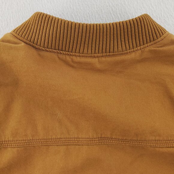 Carhartt Bomber Jacket Crawford Canvas 102524 Women's Large 12/14 - Picture 12 of 13